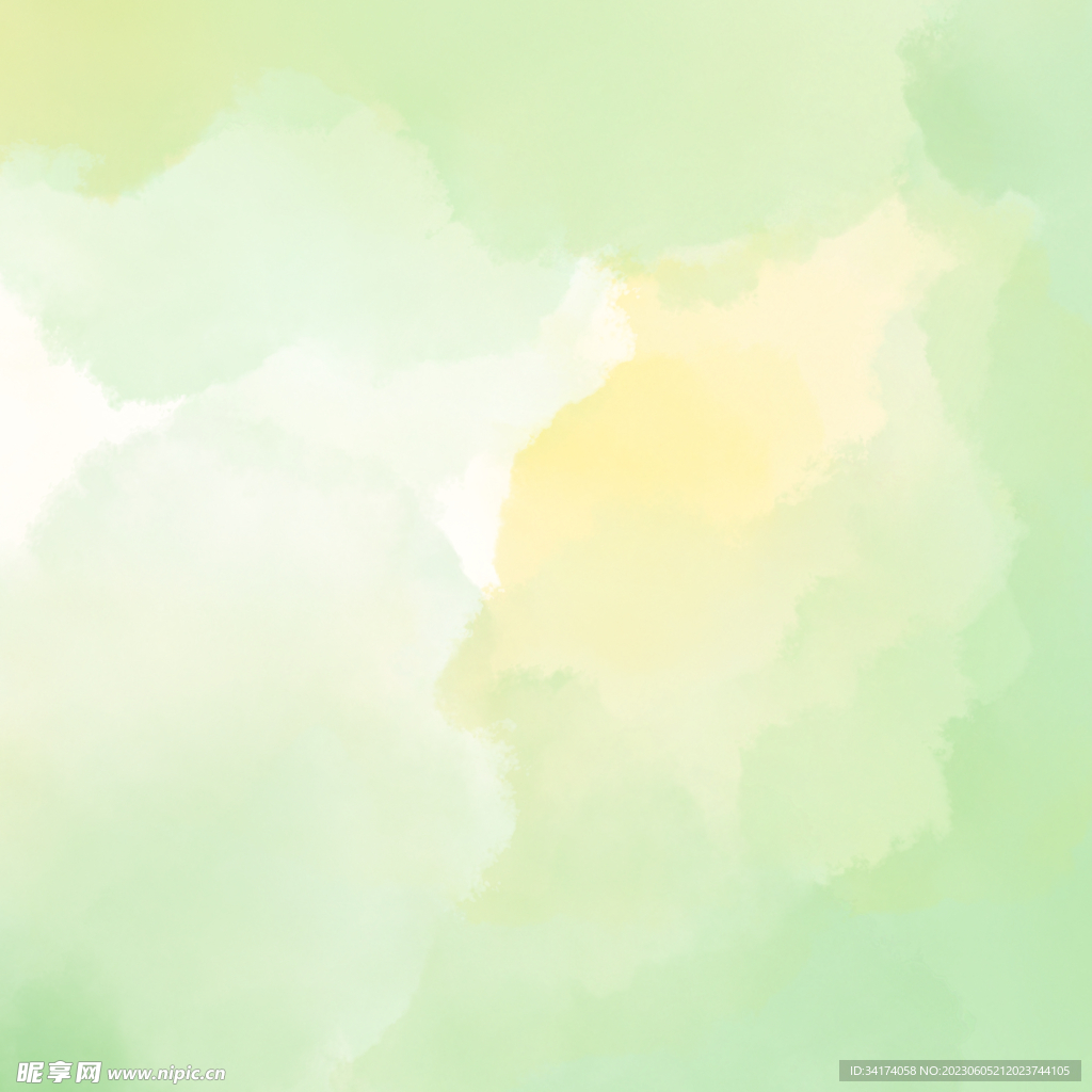 绿色小清新背景