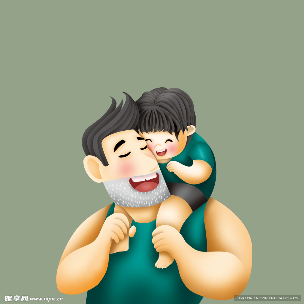 父亲节素材