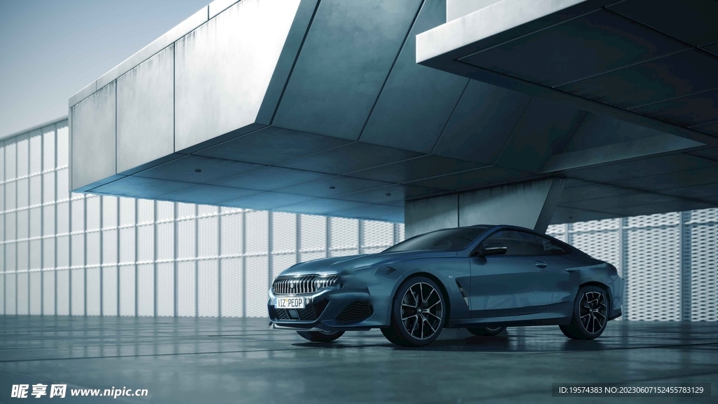C4D模型 汽车 