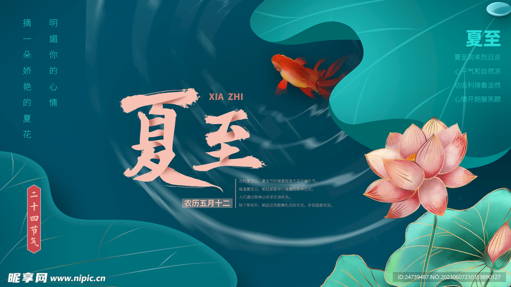 夏至海报
