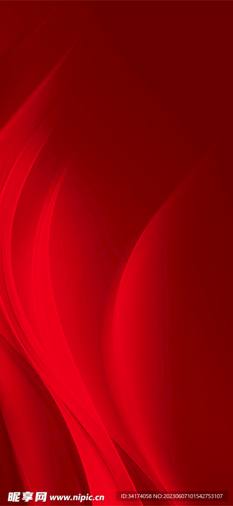 红色背景