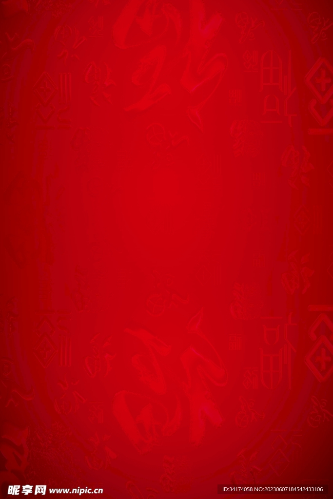 红色背景
