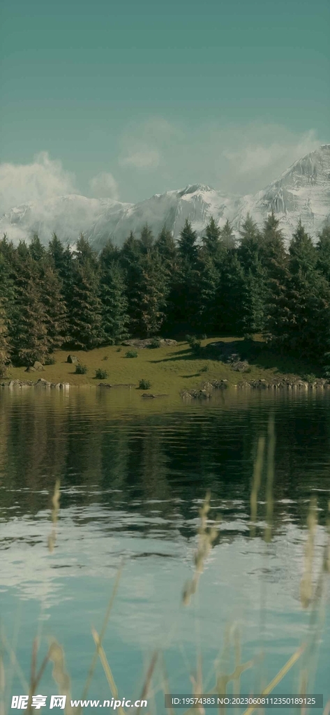 C4D模型风景