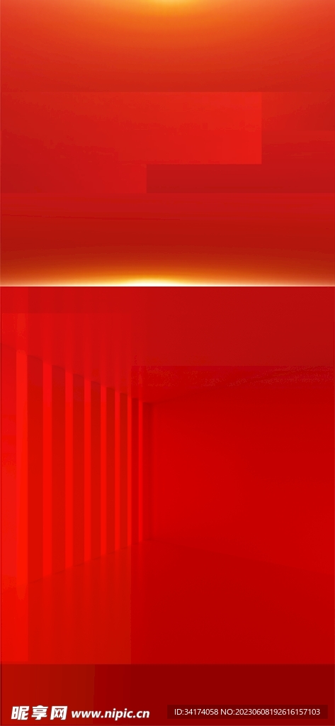 红色背景