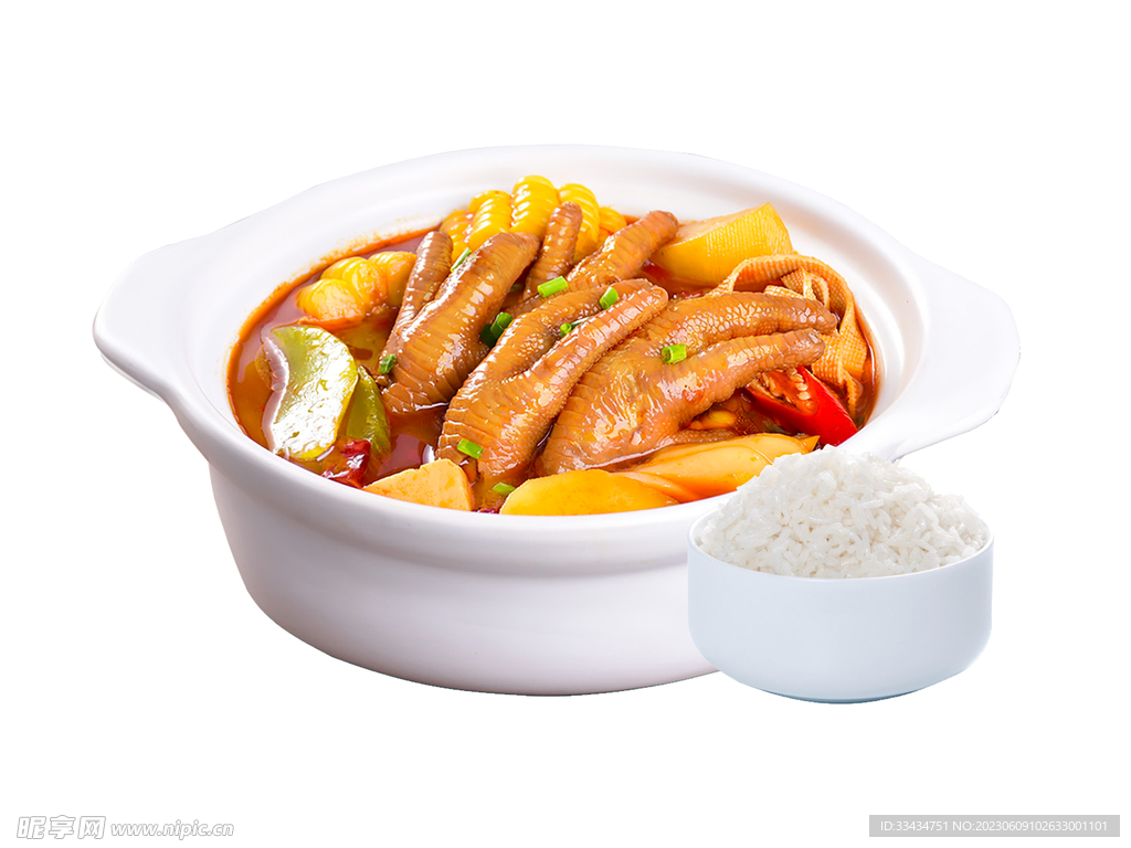 鸡爪煲
