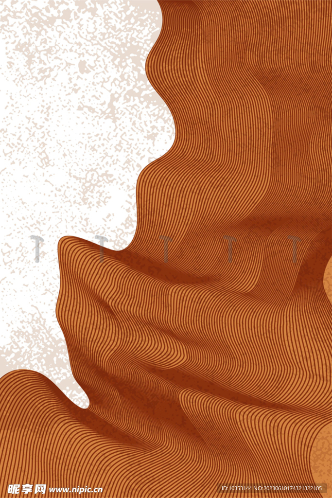 抽象曲线肌理