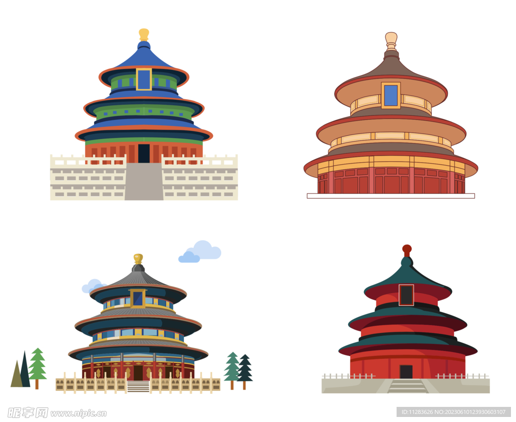 故宫插画