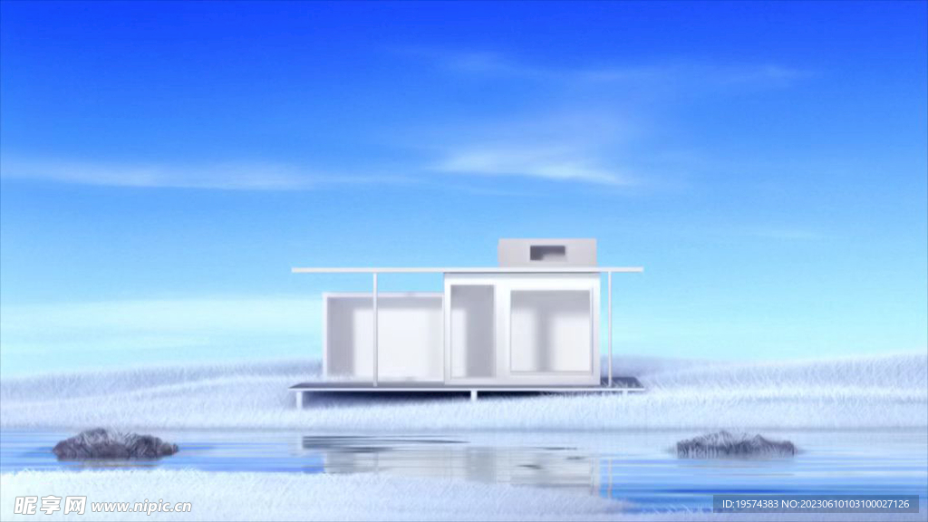 C4D模型 家居海报