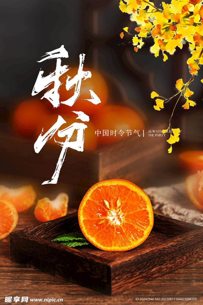 秋分海报  