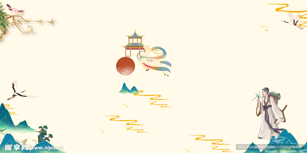 展板背景