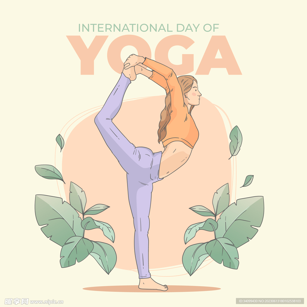 国际瑜伽日素材