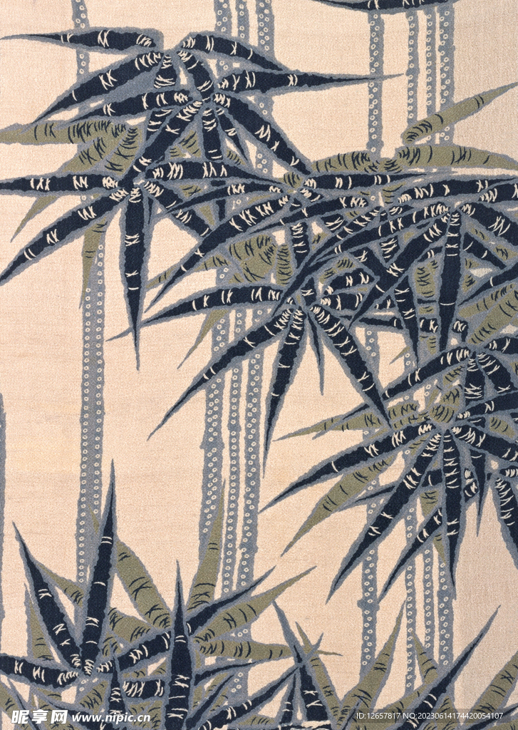 布艺芦荟花纹