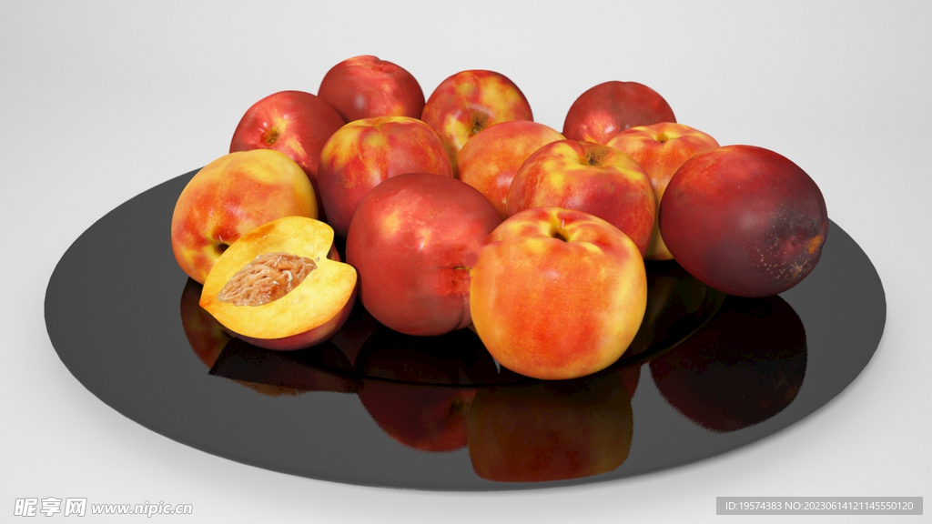 C4D模型 水果  