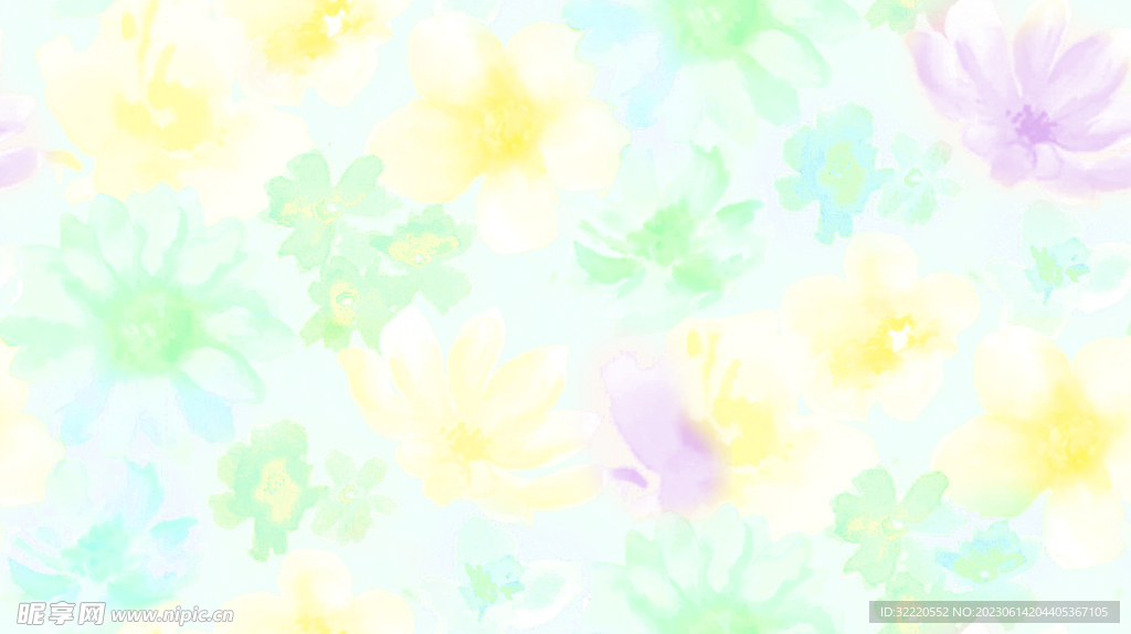 扎染花