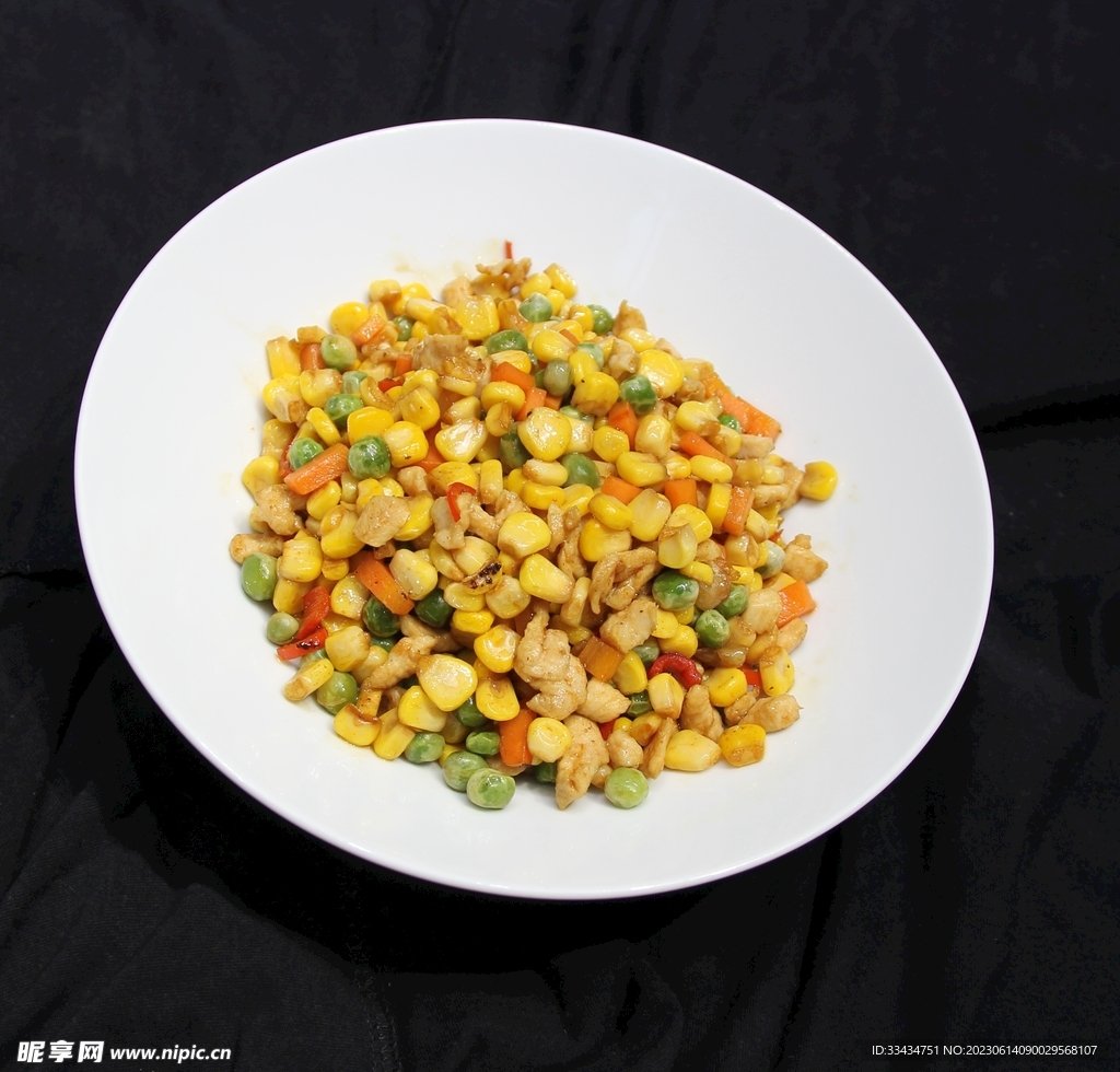 鸡丁玉米粒