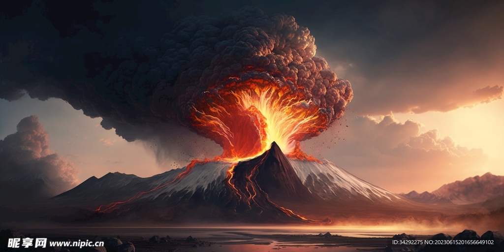 火山喷发
