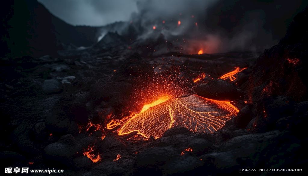 火山喷发