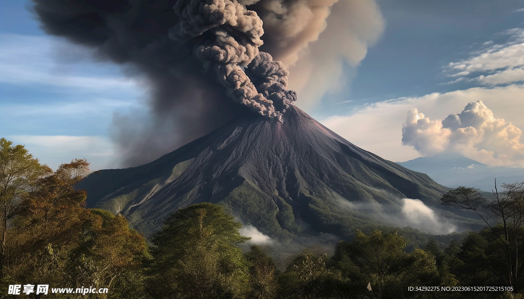 火山喷发