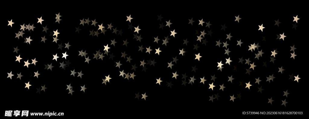 星星光晕光斑