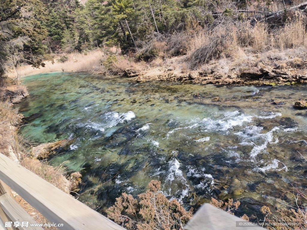 四川九寨沟  流水