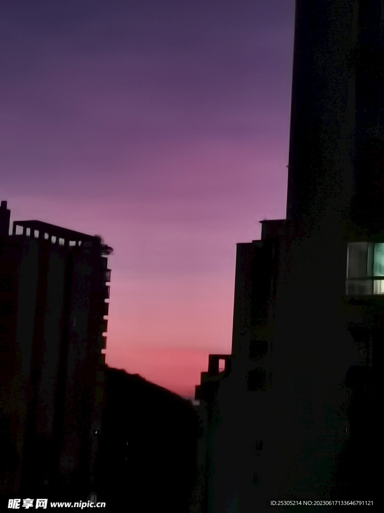 晚霞