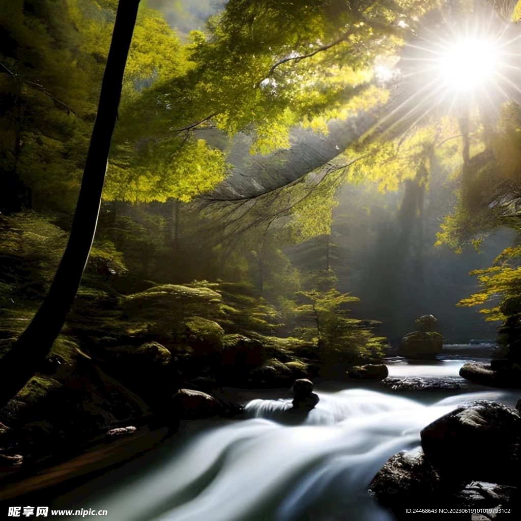 溪水