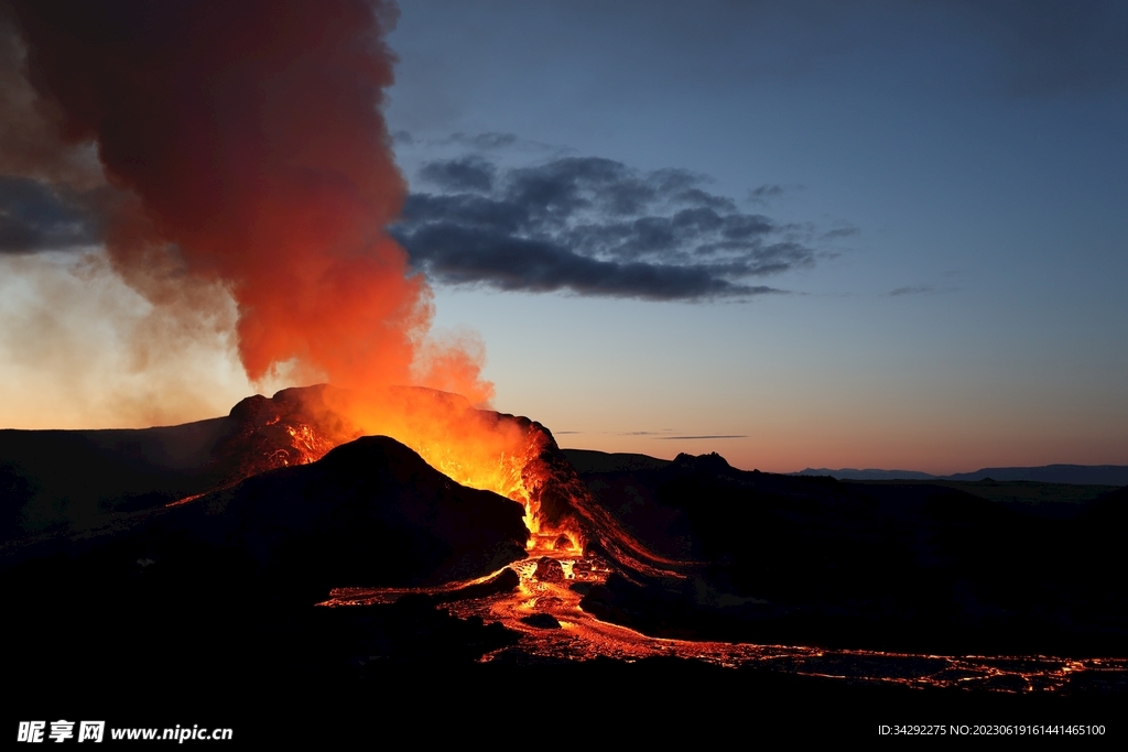 火山喷发