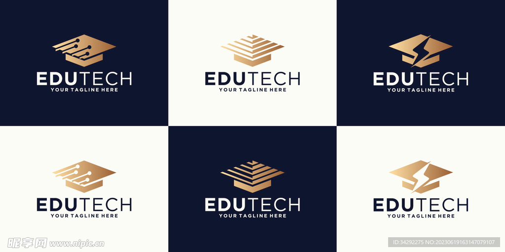学士帽logo