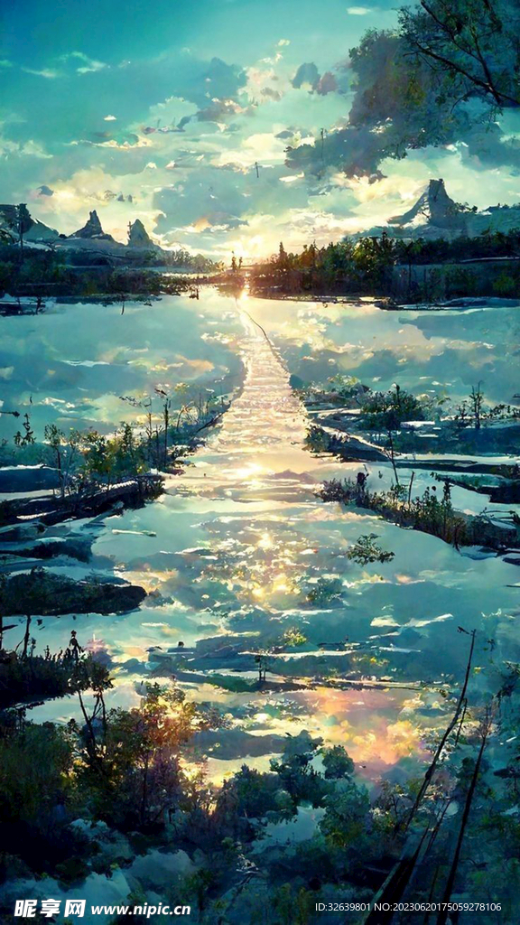 风景插画