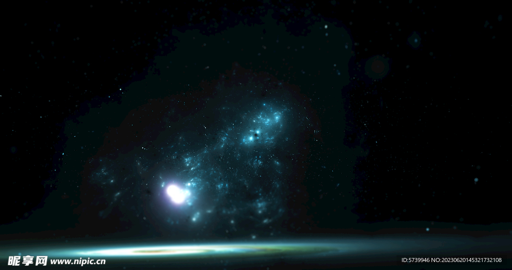 浩瀚宇宙星空图片素材