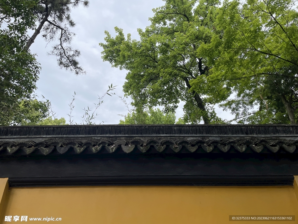 庙宇自然寒山寺