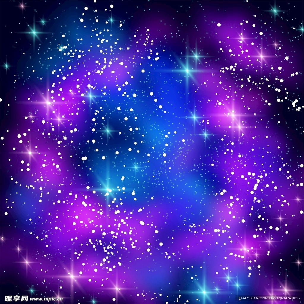 神秘星空背景