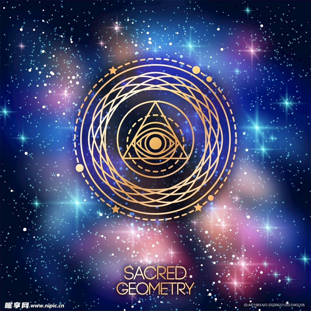神秘星空背景