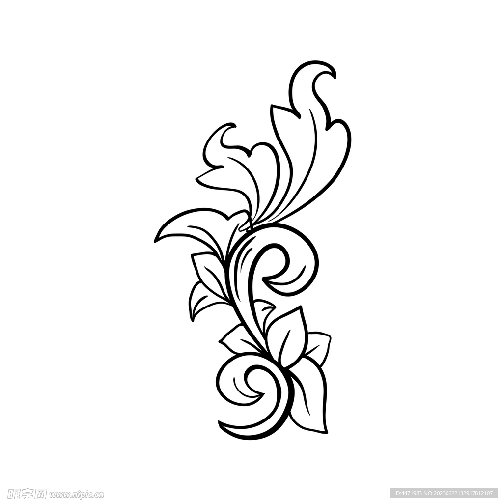 欧式花纹 