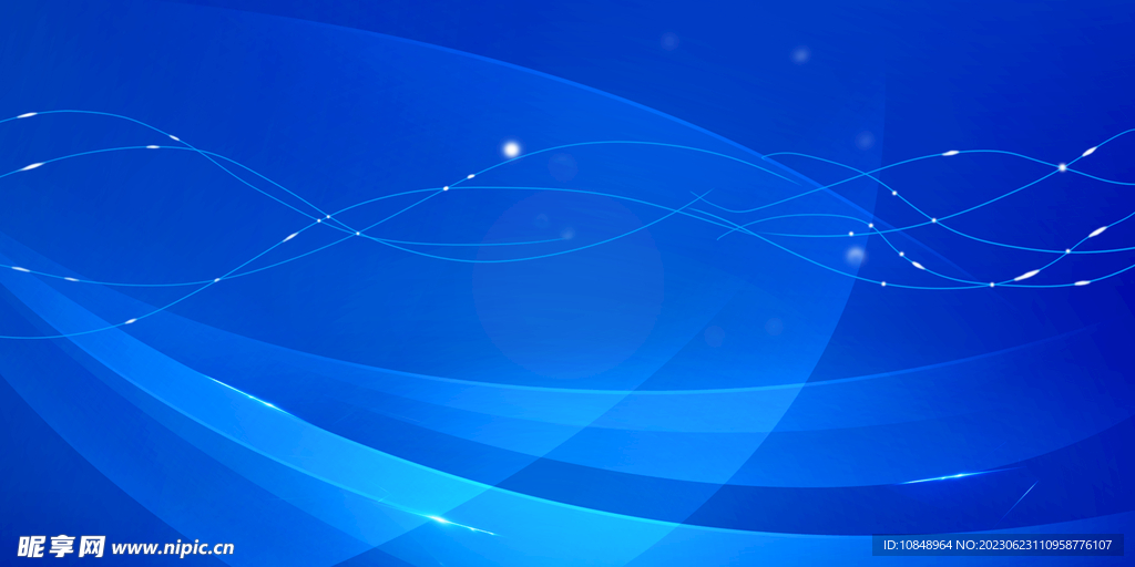 蓝色科技背景