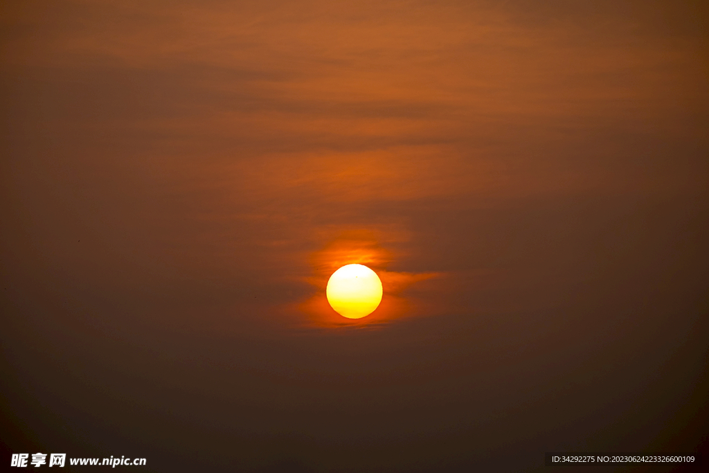 夕阳背景