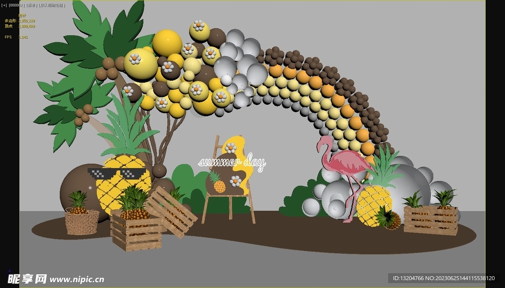 宝宝生日宴美陈