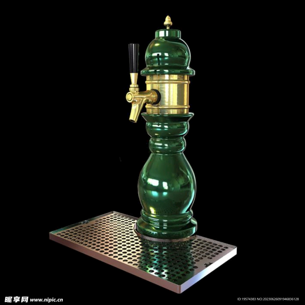 C4D模型 水龙头  