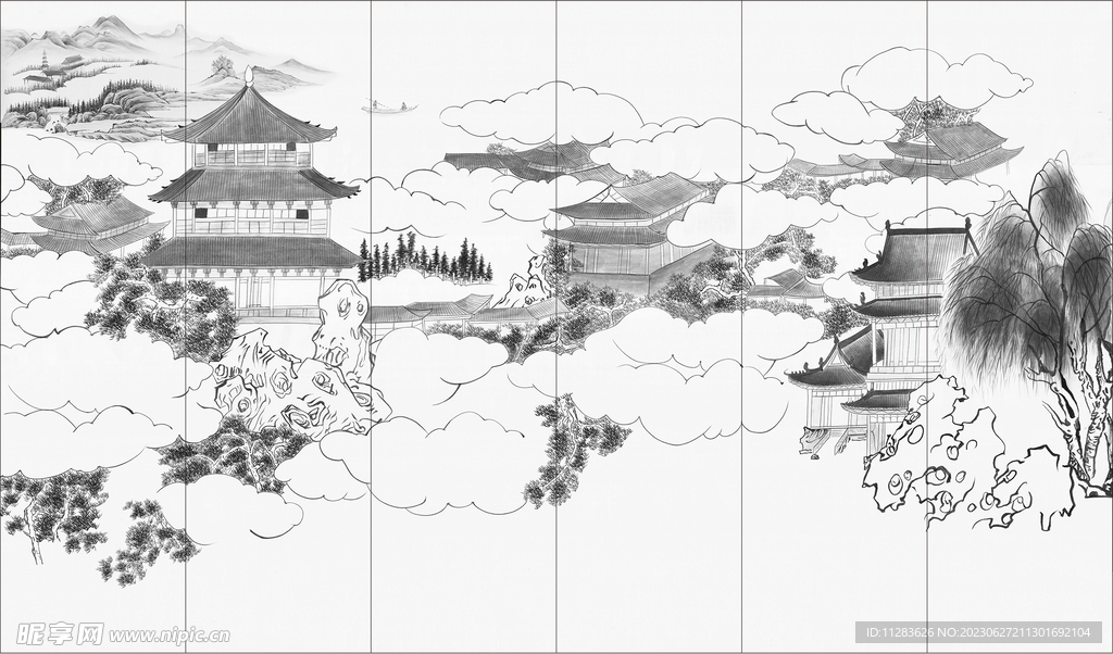 水墨画背景