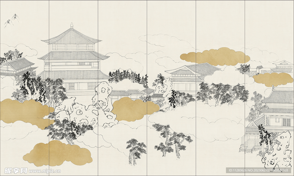 水墨画背景