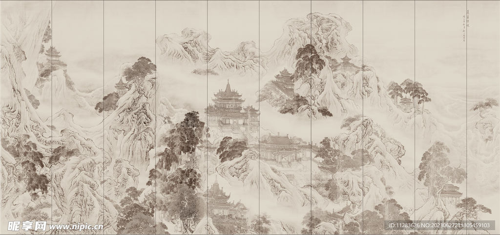 水墨画背景