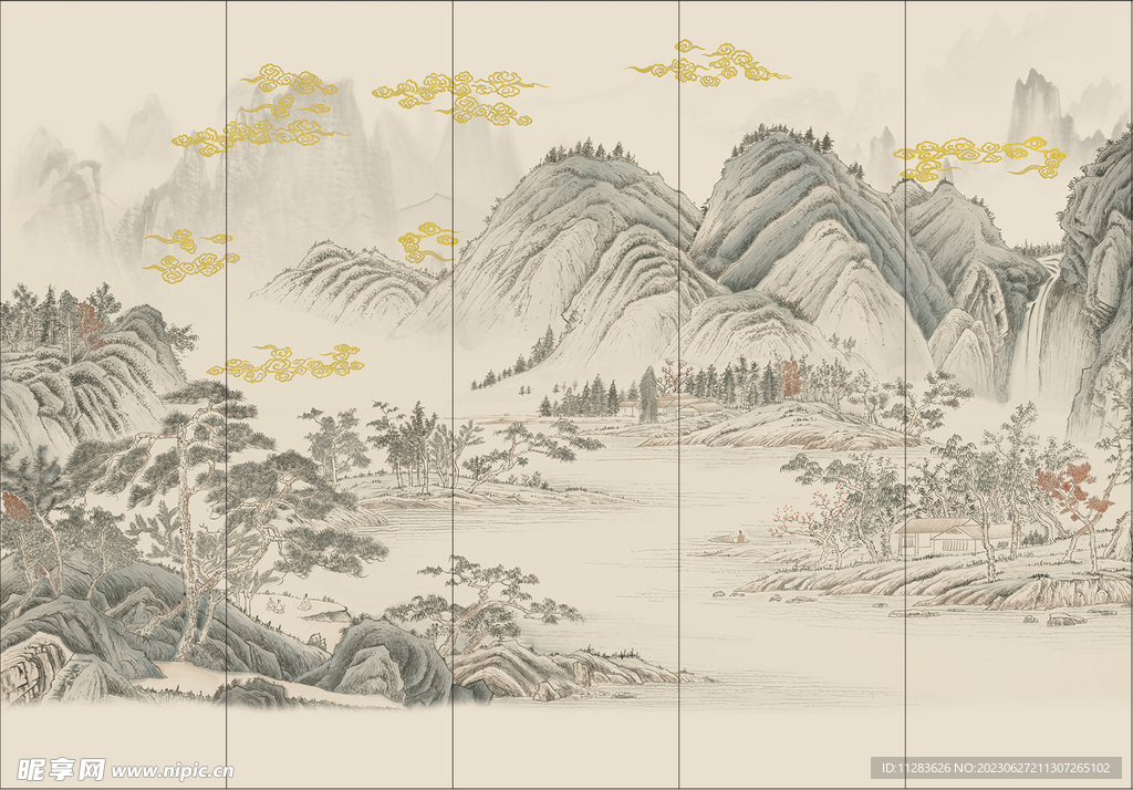 水墨画背景