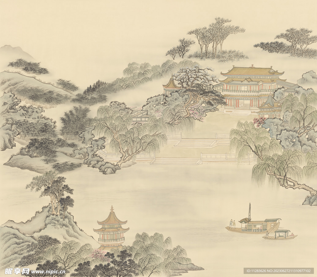 水墨画背景