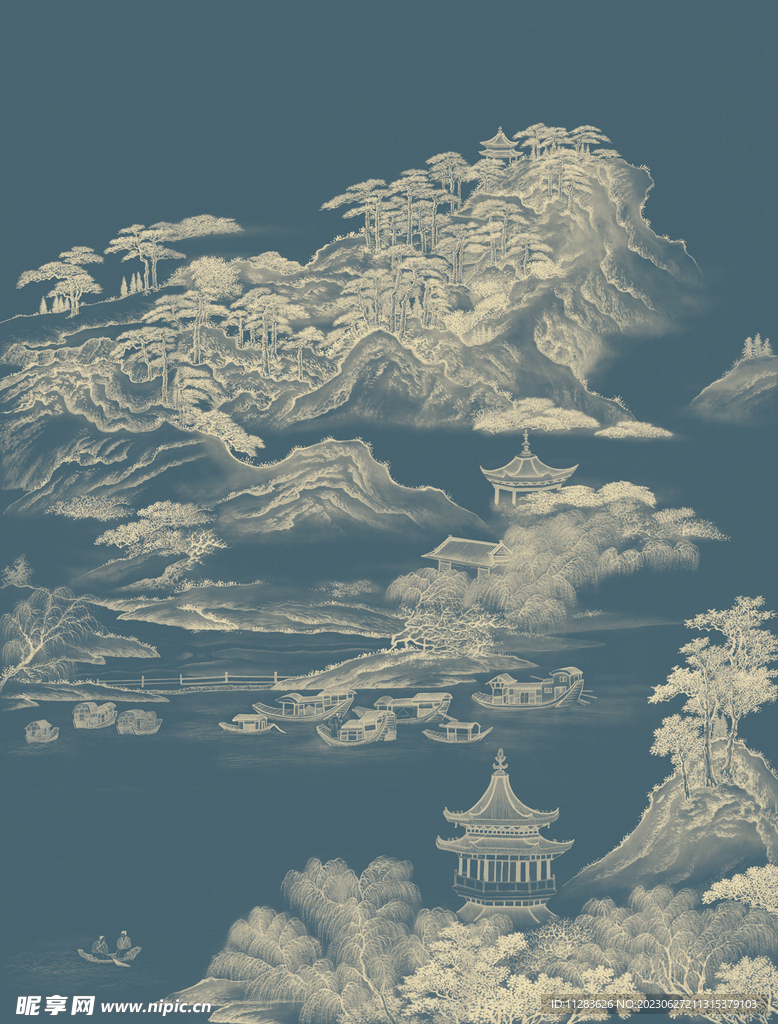 水墨画背景