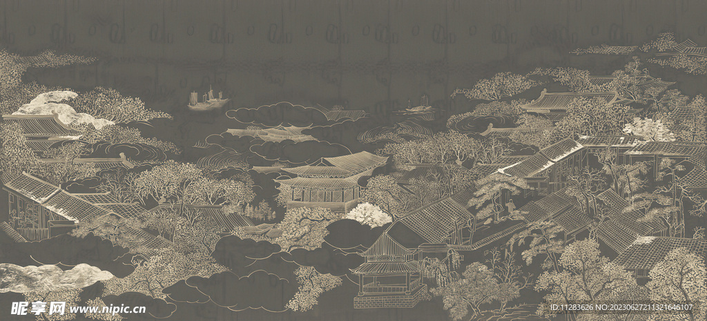 水墨画背景