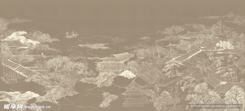 水墨画背景