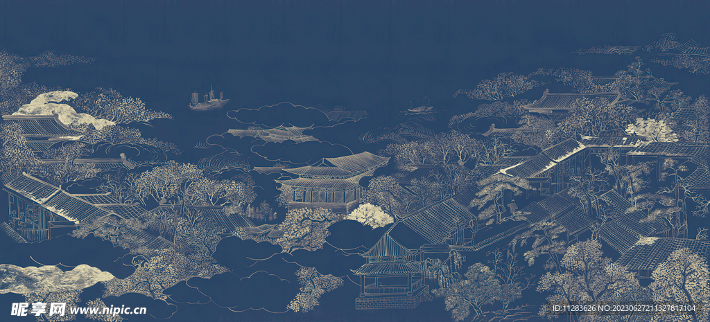 水墨画背景