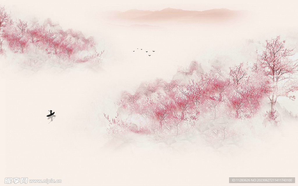 水墨画背景