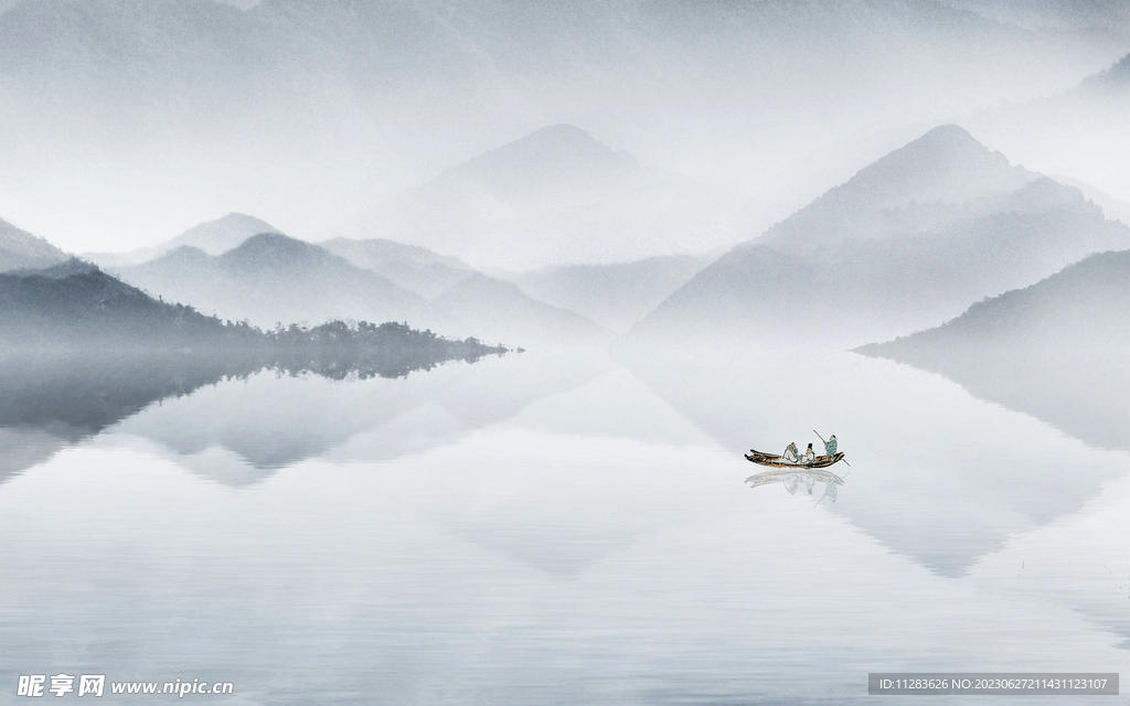 水墨画背景