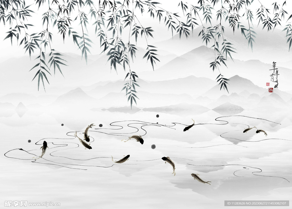 水墨画背景